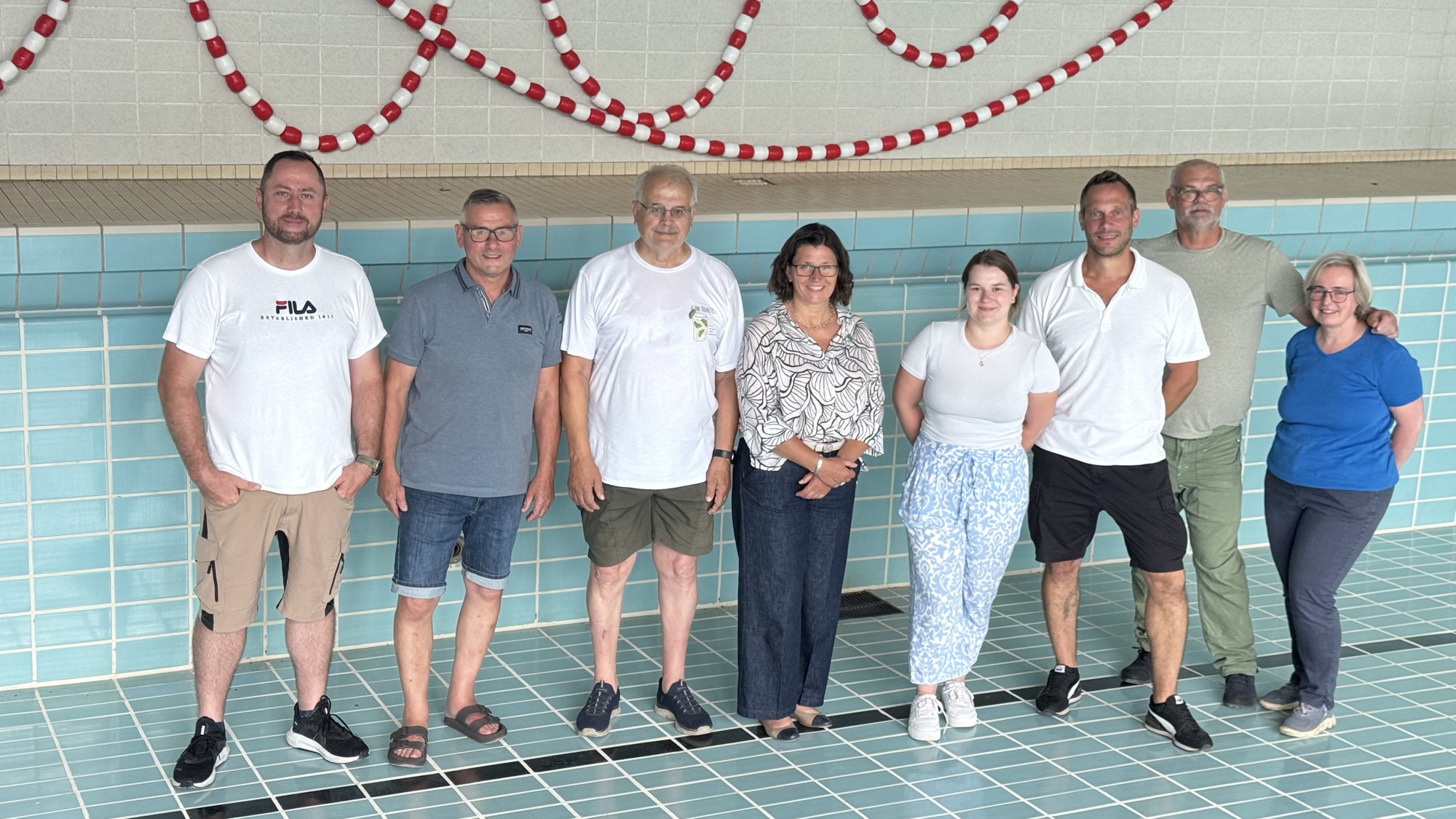 Ortstermin Lehrschwimmbecken: Zustand, Planungen, Ideen und die Finanzen